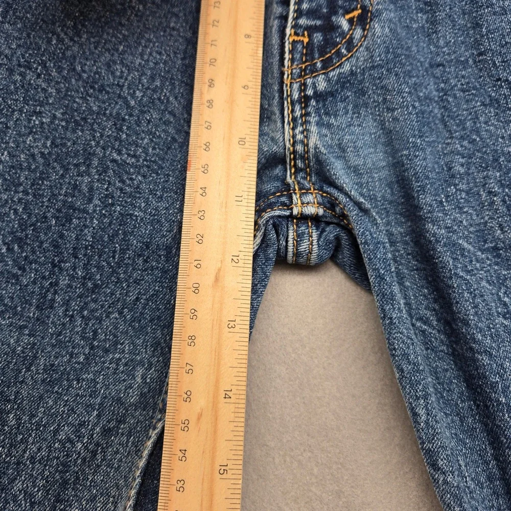 Levi's 505 Regular‎ Fit Straight Leg Jeans 34x30 (Measures 34x29.5) Medium Wash